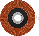 Lamelový kotouč Bosch EXPERT X782, úhlový, 115 mm, G80.